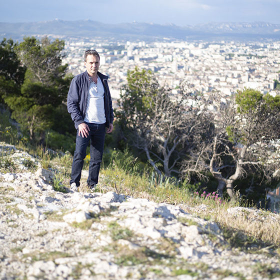 Sylvain Maestraggi, Jardin du Bois Sacré, Marseille, le 29 avril 2025 © Christophe Asso