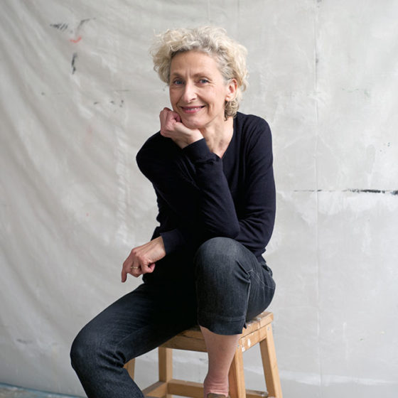 Armelle de Sainte Marie, le 18 avril 2025, à son atelier à Marseille © Christophe Asso