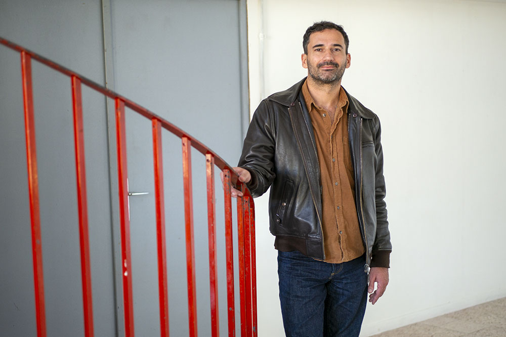 Samuel Gratacap, le 25 septembre 2025, à l'École des Beaux-Arts de Marseille © Christophe Asso
