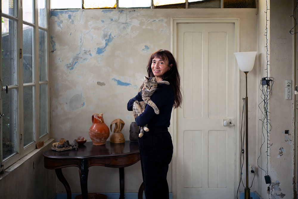 Marie Bovo, le 4 mai 2026, à son domicile à Marseille © Christophe Asso